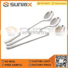 High Quality Long Handle Round Shape Stainless Steel Coffee Stirring Spoon thumbnail-4