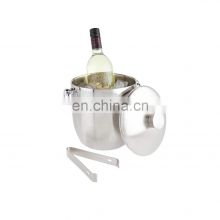 wholesale copper vintage style galvanized metal large capacity beer commercial ss ice bucket