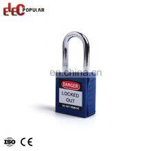 Various Sizes Stainless Steel Shackle Plastic Safety Padlock With Key thumbnail-3