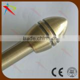 Golden curtain finial for living room