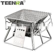 Hot-Sales Factory Direct Portable Stainless Steel Mini Barbecue Grill Indoor Korean Barbecue Charcoal BBQ Grill thumbnail-1