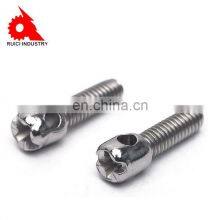 Customized Fasteners IN404 Phillips Sealing Electric Meter Screws Sealable Slotted Screw thumbnail-4