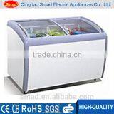 Single-temperature Chest Freezer With Glass Top China Manufacturer CE/CB/ROHS Marked