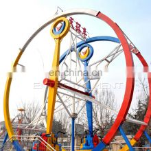 Thrilling amusement theme park outdoor equipment ferris wheel ring for kids and adults for sale