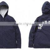 Waterproof hooded coach jacket