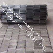Flat Flex Wire Mesh Stainless Steel Pizza Oven Mesh Conveyor Belt thumbnail-2