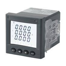 Acrel AC Three Phase Ammeter LCD Display AMC72L-AI3/C With RS485 Communication Cut Out 67*67mm