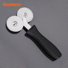 PASTRY FLUTED WHEELS 4 INCH 10CM PIZZA WHEEL CUTTER LIFETRS PIZZA CAKE LIFTER TURNERS china hamburger turners cooking accessories SAMBONET TURNER DOUGH SCRAPER CATERING HOTEL SUPPLY