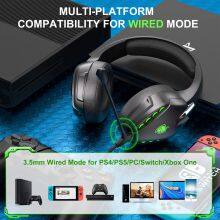 Wireless Bluetooths 40h Gaming Headset Over Ear Headphones With Noise Cancelling Detachable Mic Headset for Phone thumbnail-2
