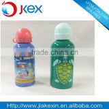 hot sale colorful aluminum water bottle with round cap and full wrap printing