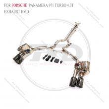 HMD SS304 Exhaust Catback for Porsche Cayenne GTS 958/Cayenne GTS/Panamera S 970/971/971 Turbo Exact Fit Electronic Valve Whatsapp+86 18946955156 thumbnail-5