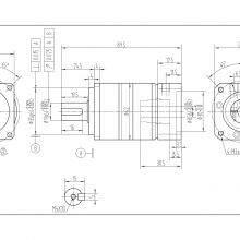 Precision Planetary Gearbox High-precision Low Backlash Right-angle Reducers for Servo Motor thumbnail-4