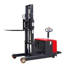 Electric Battery Operated Station Driven Pallet Forklift Truck Pallet Forklift Electric Stacker thumbnail-3
