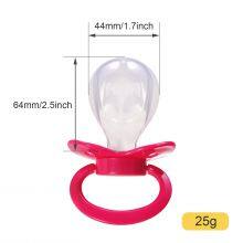 Quality BPA Free Wholesale Silicone Adult Pacifier With Two Sizes Choice and Various Colour thumbnail-5