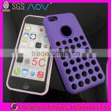 Circle Hollow Fashion Dots Cover For Iphone 5C Phone Back Covers