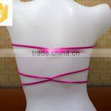 2016 New Designed Girls Bandeau, Women Bras, Back See Through Straps thumbnail-3