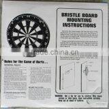 Genuine Bristle Dart Board For Soft-tip/ Steel-tip Darts thumbnail-5