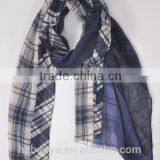 Promotion Fashion Plaid Print Hijab Scarf 2016 thumbnail-1