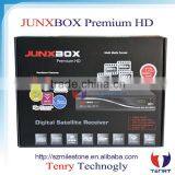 Original JYNXBOX Box Junxbox Premium hd With Fan& Jb200&wifi Antenna&twin Tuner Slot for North America thumbnail-1