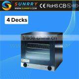 Commercial Bakery Equipment 4 Trays Naan Tortilla Bread Making Halogen Convection Oven Quality Choice thumbnail-2