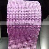 24 roll Diamond Mesh Wrap Rhinestone Ribbon Crystal Wedding Decoration