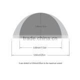 New Fashion Caps Custom Logo Kids Silicone Swim Cap thumbnail-5