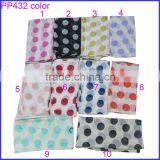 Very Beautiful Our Own Design Black and White Polka Dots Scarf
