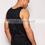 100% Cotton Mens Gym Tank Top Custom Printed Bodybuilding Tank Top thumbnail-2