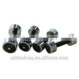 Chromed Dumbbell Chrome Dumbbell Rubber Dumbbell thumbnail-1