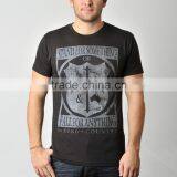 Cotton T-shirt With Customze Chest Print Model Number Bfl00252 thumbnail-5