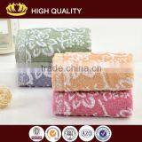 Wholesale 100% Cotton Bamboo Fiber Flower Luxury Soft Small Towel Set