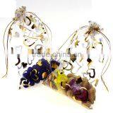 Custom Design Logo Jewelry Packing Drawable Organza Bags ,Wedding Gift Bags & Pouches thumbnail-6