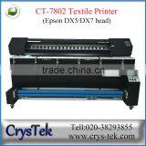 Crystek DF-7802 flag digita printer printing for fabric cotton machine