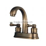 golden chrome plating basin faucet