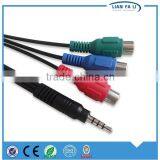 Factory High Speed 3.5mm Audio Coaxial Cable 90 Degree Audio Cable Volume Control Audio Cable thumbnail-4