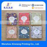 Cute Writing Spiral School Paper Notebook