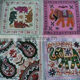 White Indian Embroidery Cushion Covers