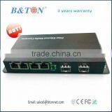 4 UTP Ports Media Converter (2SFP 4RJ45 Fiber Switch)