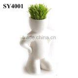 Small White Table Grass Dolls thumbnail-3
