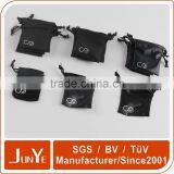 Manufacturer Black Leather Drawstring Pouches Bag thumbnail-2