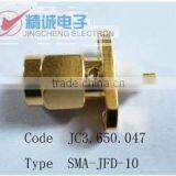 SMA Adaptor With Flange Mount,micro-strip thumbnail-1