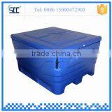 SCC 1000L Rotomold Plastic Container for Fish, Marine Fish Cooler, Fish Tub thumbnail-1