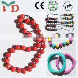 2015 New Products Baltic Amber Teething Necklaces&Non-toxic New Style Nursing Necklace Amber&Food Grade Beads Jewelry Set thumbnail-5