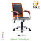 Office Chairs Meeting Room Stacking Chair Cover With Leather Cushion HE-279 thumbnail-5