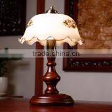 Antique Wooden Table Lamp ., British Style .wooden Tale Lamp .hand Craft Table Lamp thumbnail-3