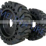 Skid Steer Tire 10-16.5 With Wheel thumbnail-1
