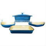 colorful cookware set