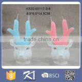 High quality custom creative candle in ceramic deer head                        
                                                Quality Choice