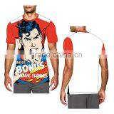 (Trade Assurance) White Sportswear Plain Red T Shirts With Short Sleeves thumbnail-1