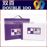 Hot Sale High Quality Low Price Double100 Leather Baby Photo Album thumbnail-5